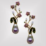 phalaenopsis earrings